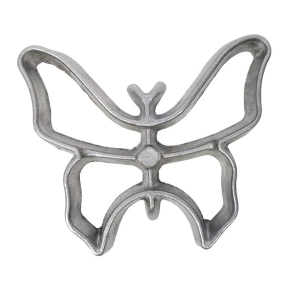 Vintage Rosette Heart Club Diamond Spade Butterfly Molds Cast Aluminum Japan 2 - Picture 3 of 6